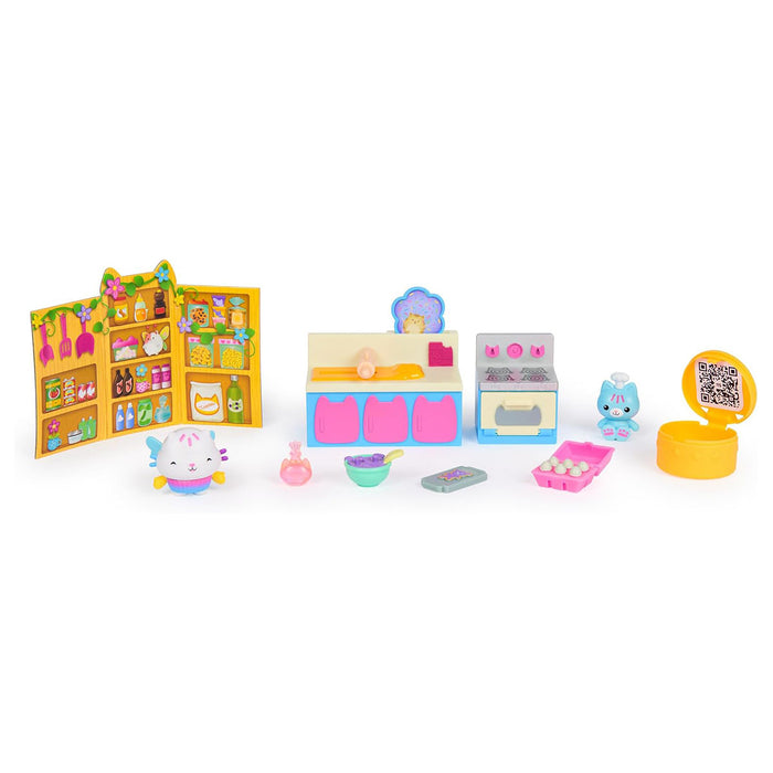 Gabby's Dollhouse Fairylandia Cakey Cat's Fairy Kitchen Set