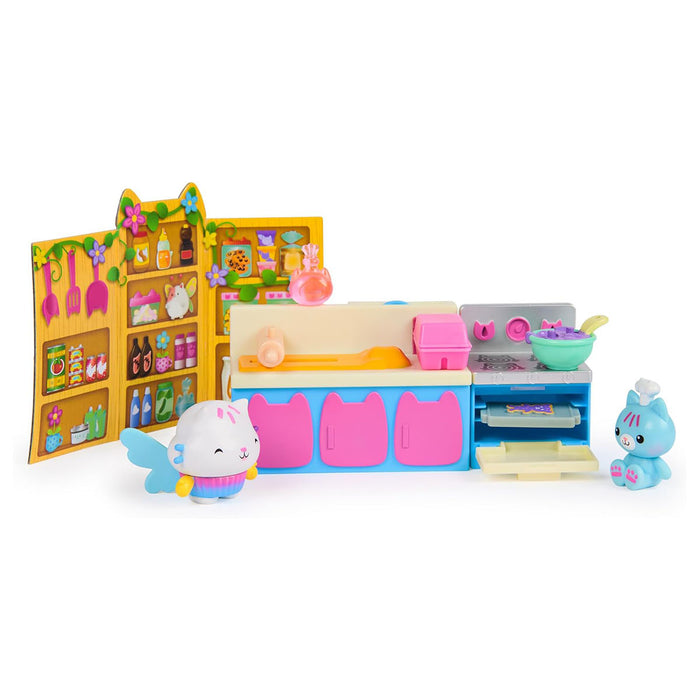 Gabby's Dollhouse Fairylandia Cakey Cat's Fairy Kitchen Set