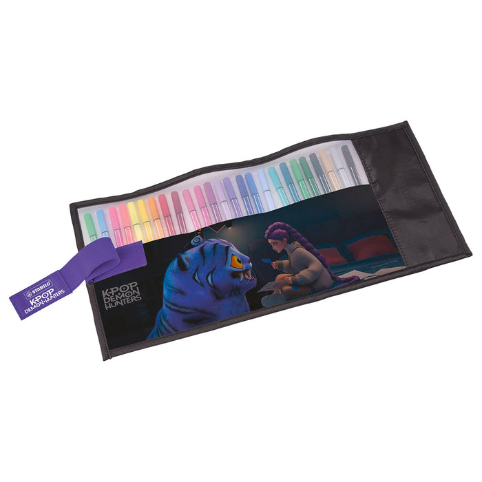 STABILO Pen 68 K-POP Demon Hunters Fibre-Tip Pen (25 Pack)