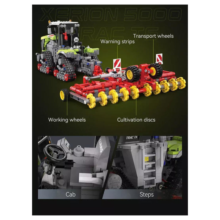 CaDa Claas Xerion 5000 Tractor TS Building Set