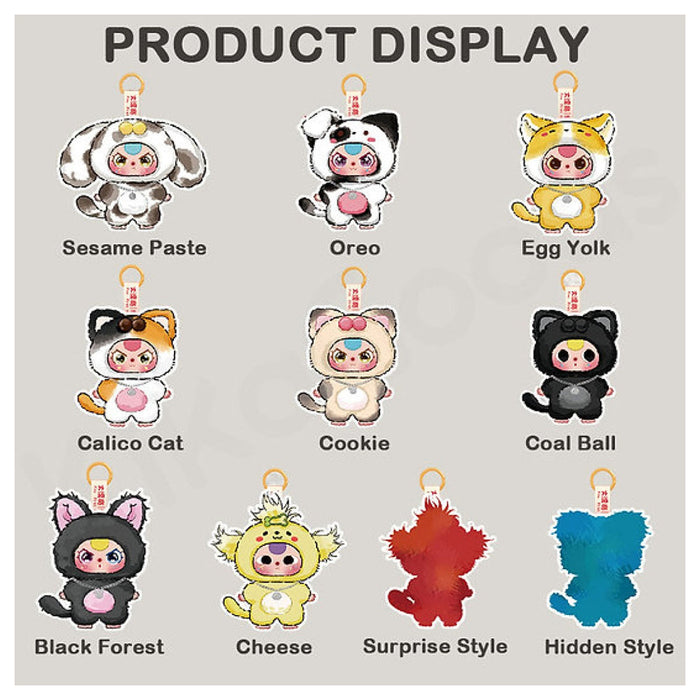 Baby Three: Cats and Dogs Plush (styles vary)
