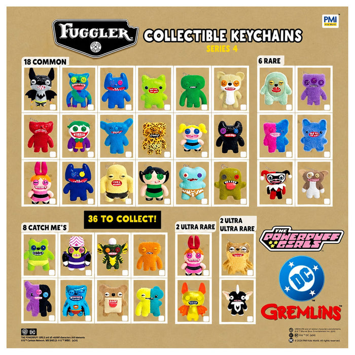 Fuggler The Powerpuff Girls/Gremlins/DC Series 4 Collectible Keychains