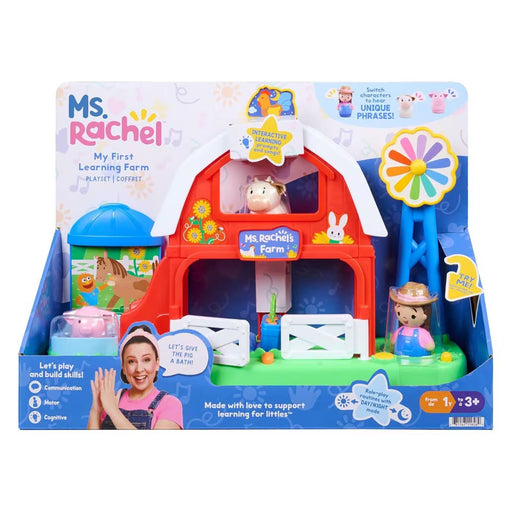 Ms. Rachel My First Learning Farm Playset