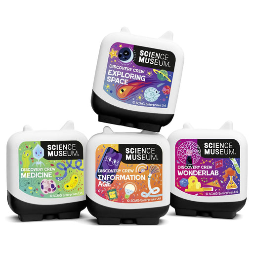 Tonies Toniebox Science Museum: Discovery Crew Pocket Audio Set (4 Pack)