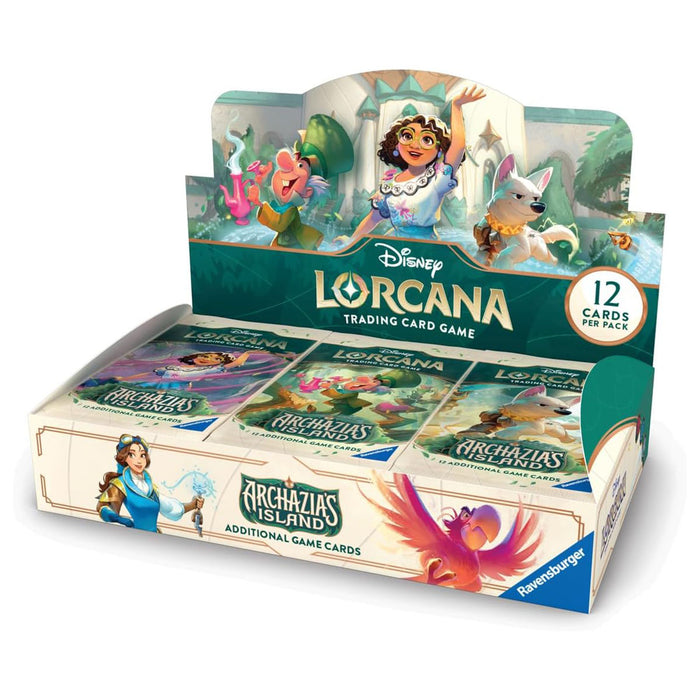 Disney Lorcana: Archazia's Island Trading Card Game Booster Box (24 Packs)
