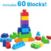 Mega Bloks First Builders: Big Building Bag (60 Blocks)
