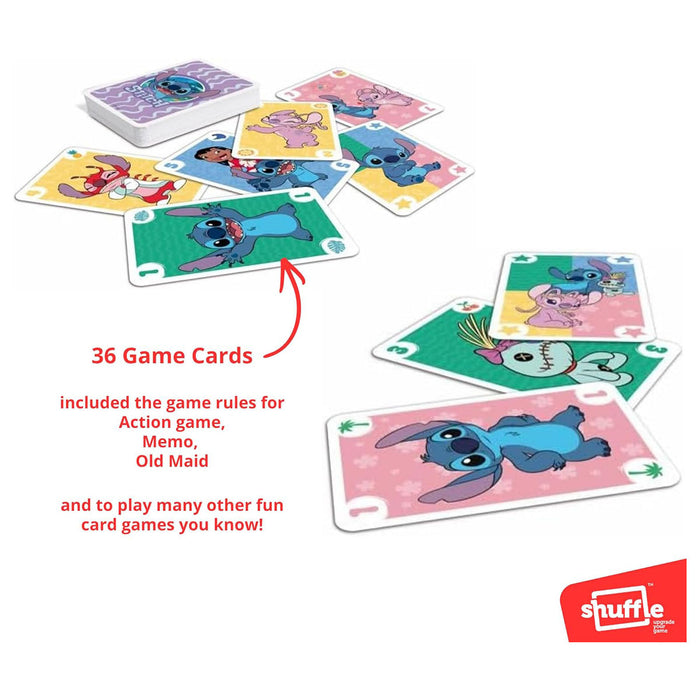 Shuffle Disney Stitch Game Compendium Set