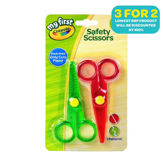 Crayola My First Safety Scissors (2 Pack)