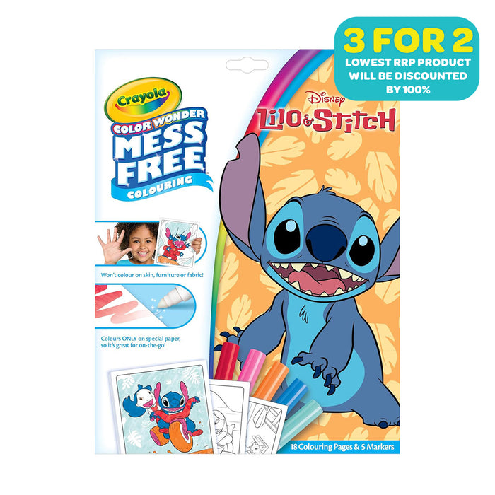 Crayola Color Wonder Mess Free Colouring Disney Lilo & Stitch