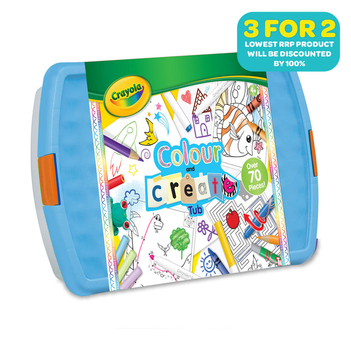 Crayola Colour and Create Tub