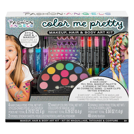 Fashion Angels Colour Me Pretty Makeup, Hair & Body Art Kit