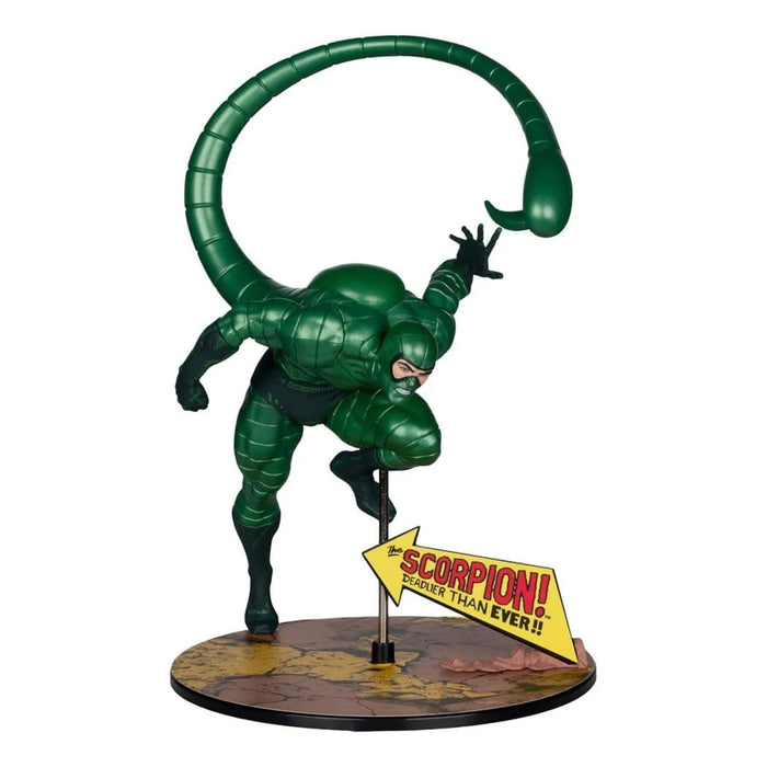 Marvel Gold Label Collection Scorpion Metallic Action Figure (The Amazing Spider-Man # 318)