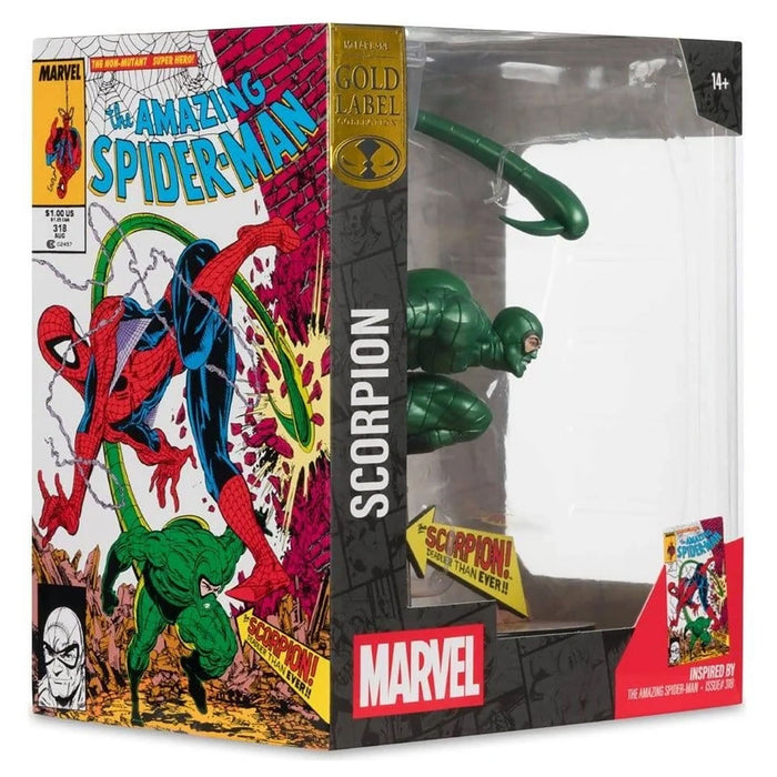 Marvel Gold Label Collection Scorpion Metallic Action Figure (The Amazing Spider-Man # 318)