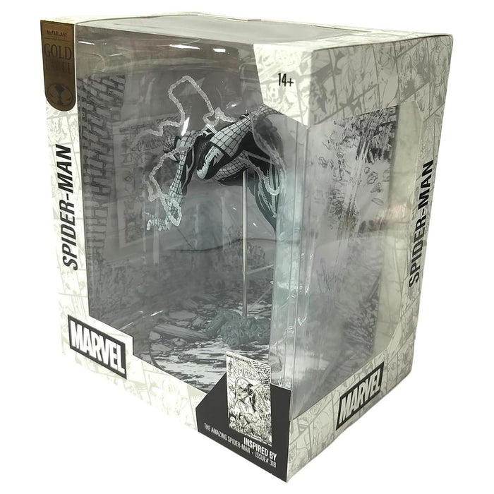 McFarlane Gold Label Collection Marvel Spider-Man Line Art Action Figure (The Amazing Spider-Man #318)