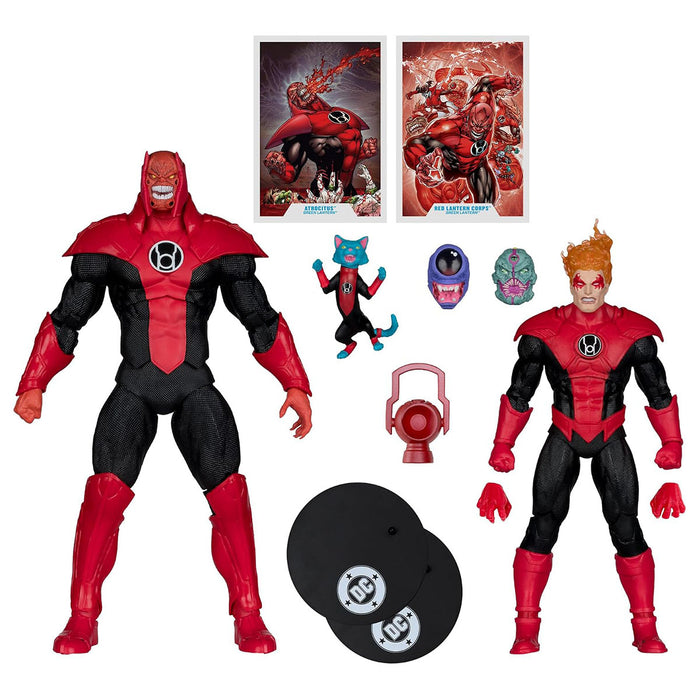 McFarlane DC Multiverse Atrocitus & Red Lantern Corps Figure Set