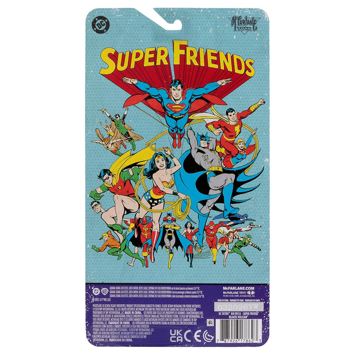 McFarlane DC Super Friends Black Vulcan 6" Action Figure 