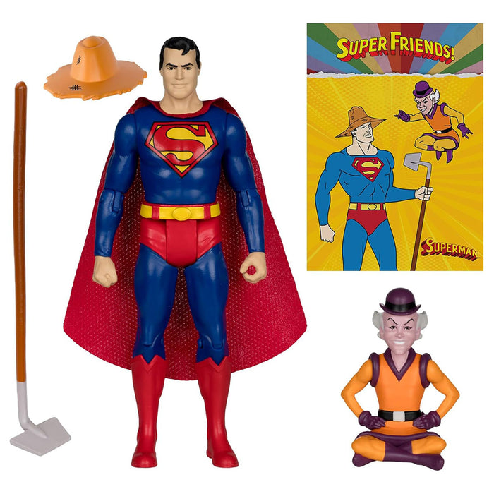 McFarlane DC Super Friends: Farmer Superman & Mr Mxyzptlk Action Figures