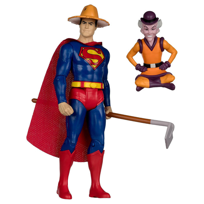 McFarlane DC Super Friends: Farmer Superman & Mr Mxyzptlk Action Figures