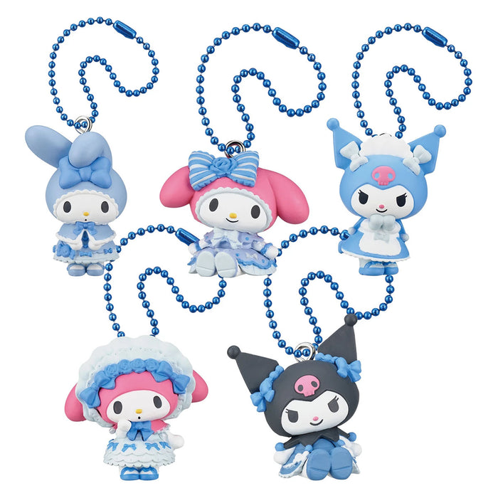 Twinchees My Melody Kuromi Sweet Lolita Figurine Dangler (styles vary)
