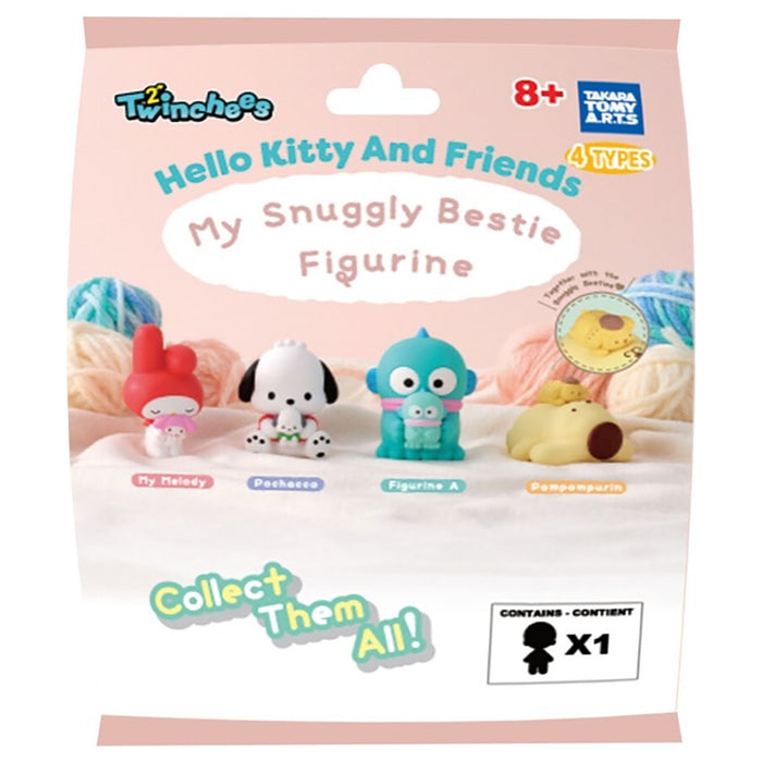 Twinchees Hello Kitty and Friends My Snuggly Bestie Figurine (styles vary)