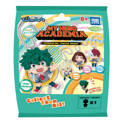 Twinchees My Hero Academia Konnichi-Wa Figurine Dangler (styles vary)