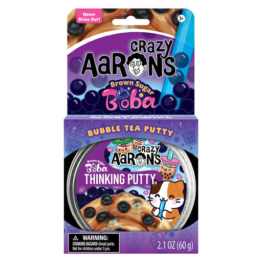 Crazy Aaron's Brown Sugar Boba Thinking Putty 60g 