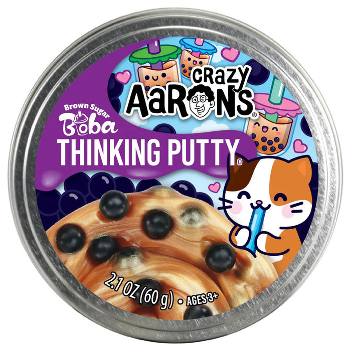 Crazy Aaron's Brown Sugar Boba Thinking Putty 60g 
