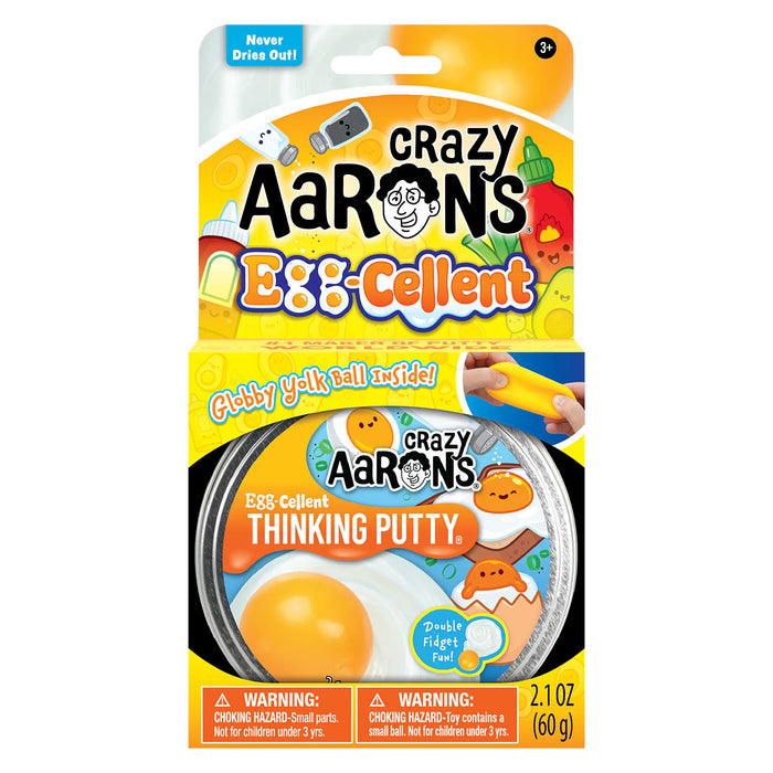 Crazy Aaron's Egg-Cellent Thinking Putty 60g
