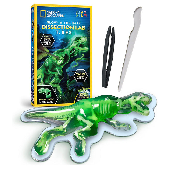 National Geographic Glow-in-the-Dark T. Rex Dissection Lab Kit