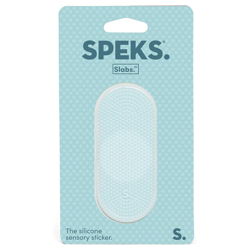 Speks Slabs Static Teal Silicone Sensory Sticker