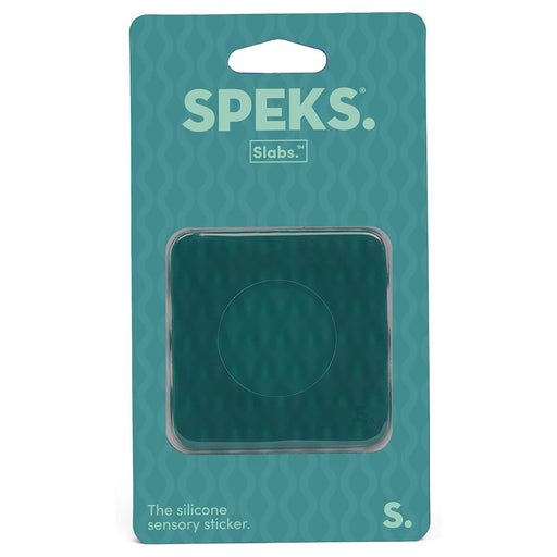 Speks Slabs Mesh Green Silicone Sensory Sticker