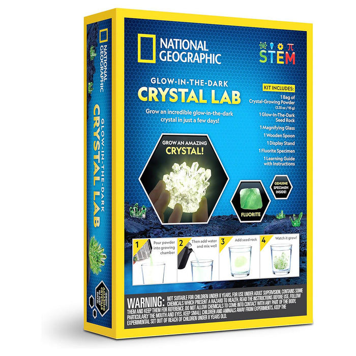 National Geographic Glow-in-the-Dark Crystal Lab Kit