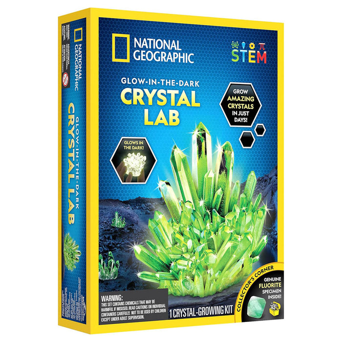 National Geographic Glow-in-the-Dark Crystal Lab Kit