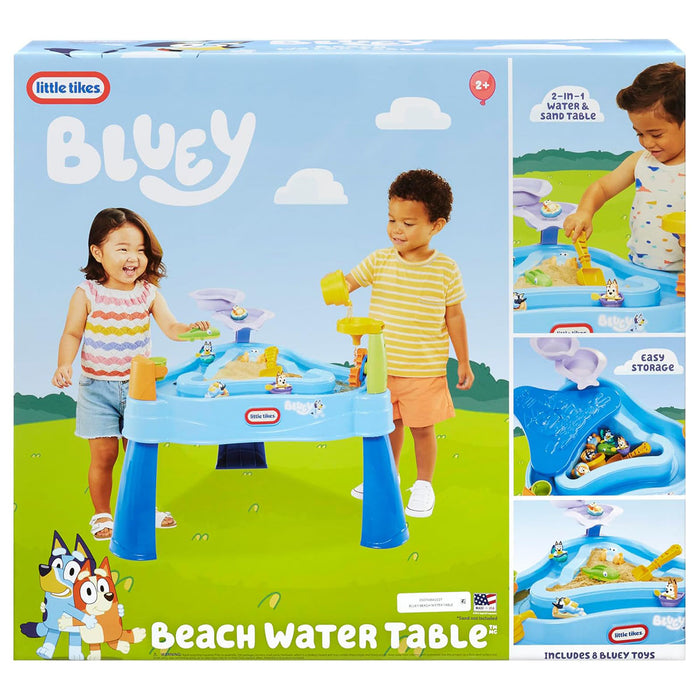 Little Tikes Bluey Beach Water Table Playset