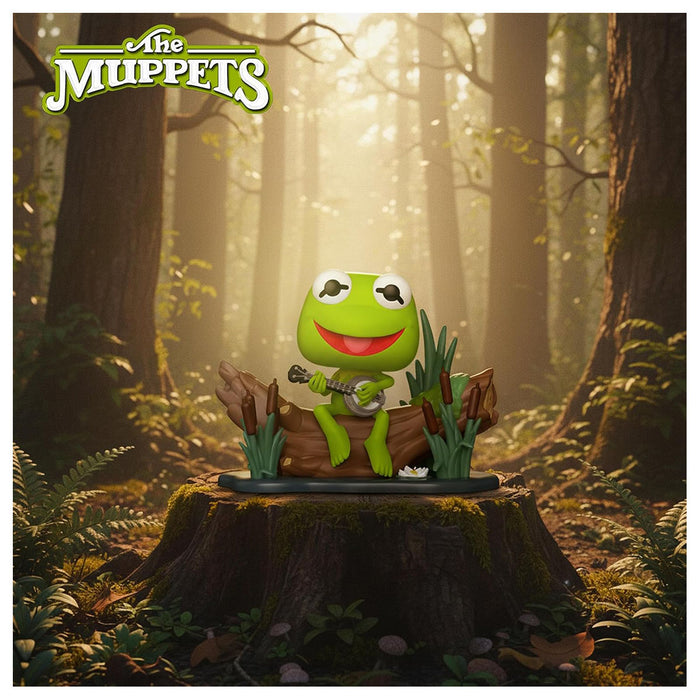 Funko Pop! Deluxe: The Muppets: Kermit with Banjo Vinyl Figure #1673