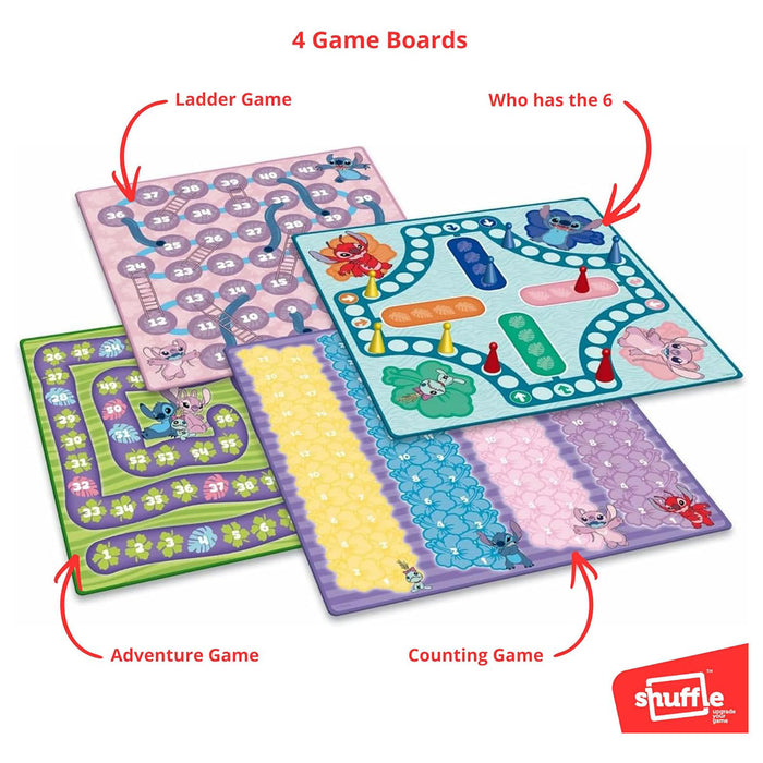 Shuffle Disney Stitch Game Compendium Set