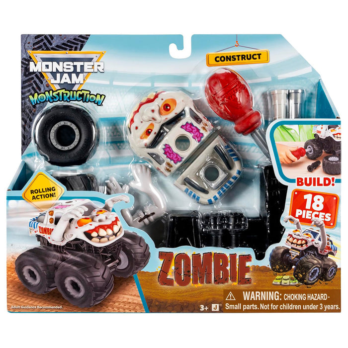 Monster Jam Monstruction Zombie Buildable Vehicle