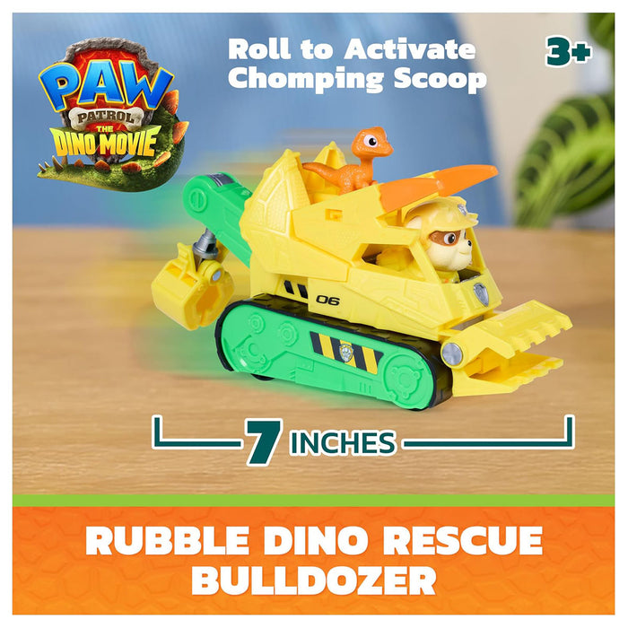 PAW Patrol: The Dino Movie: Rubble Dino Rescue Bulldozer