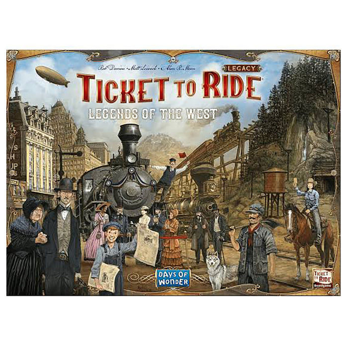 Ticket to Ride Legacy: Legends of the West Board Game