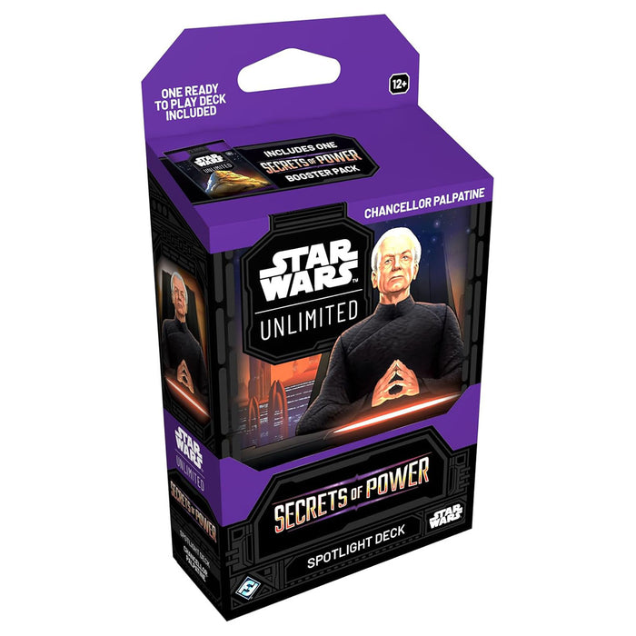 Star Wars: Unlimited: Secrets of Power Spotlight Deck - Chancellor Palpatine