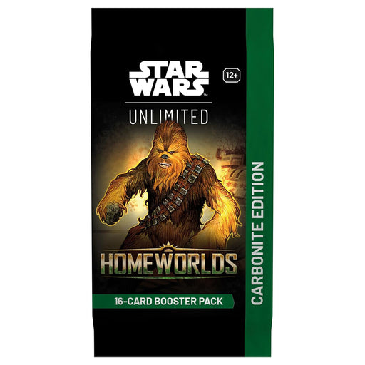 Star Wars: Unlimited: Homeworlds Carbonite Booster Pack