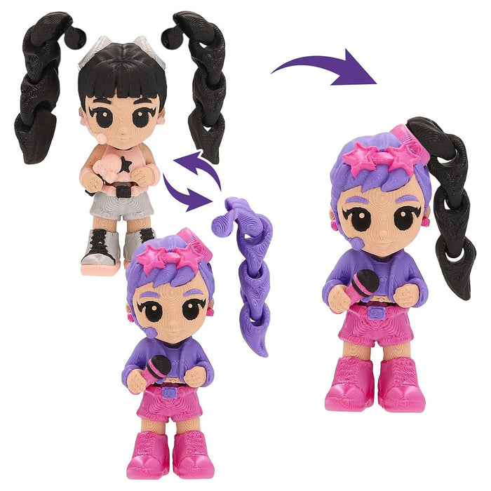 Palz 3D K-POP Idol Collection Series 1 Rina, Minji, and Mina Figures