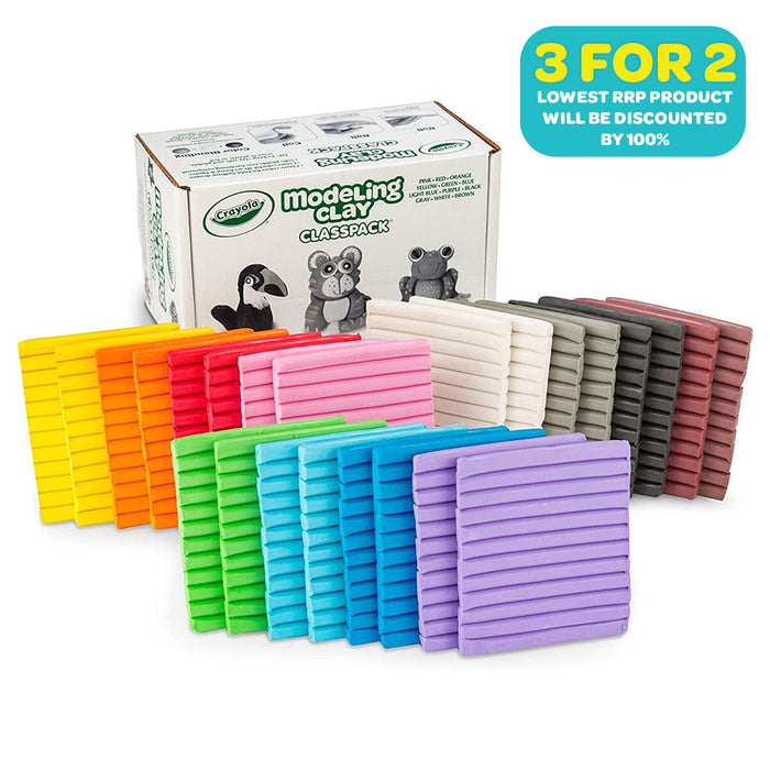 Crayola 288 Modelling Clay Classpack