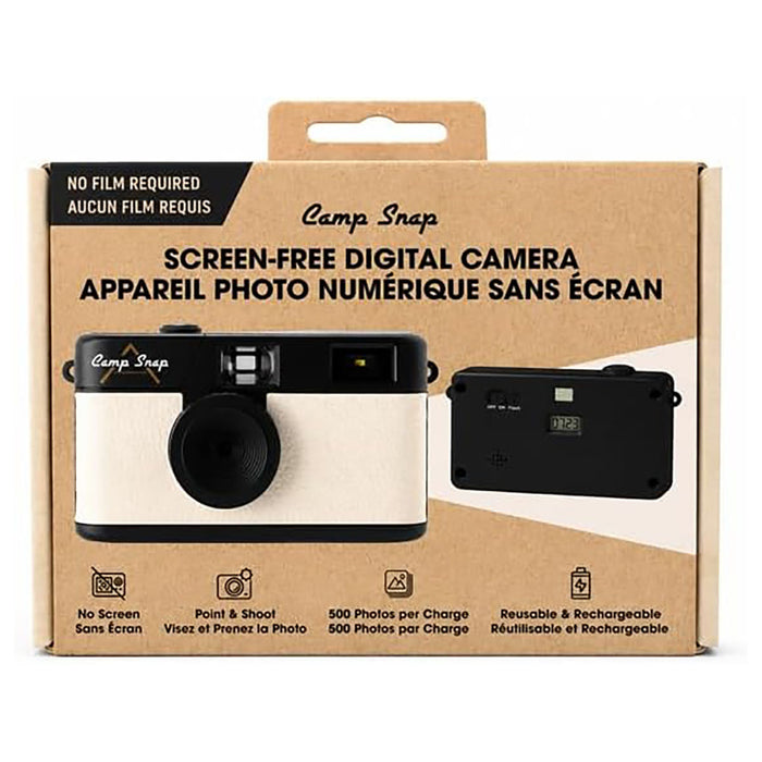 Camp Snap Screen-Free Digital Camera Arctic White 