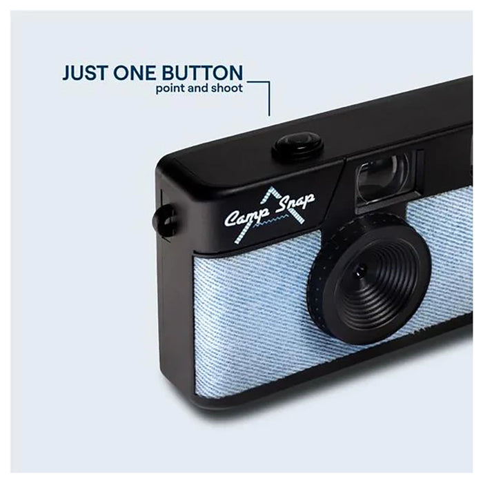 Camp Snap Screen-Free Digital Camera Denim