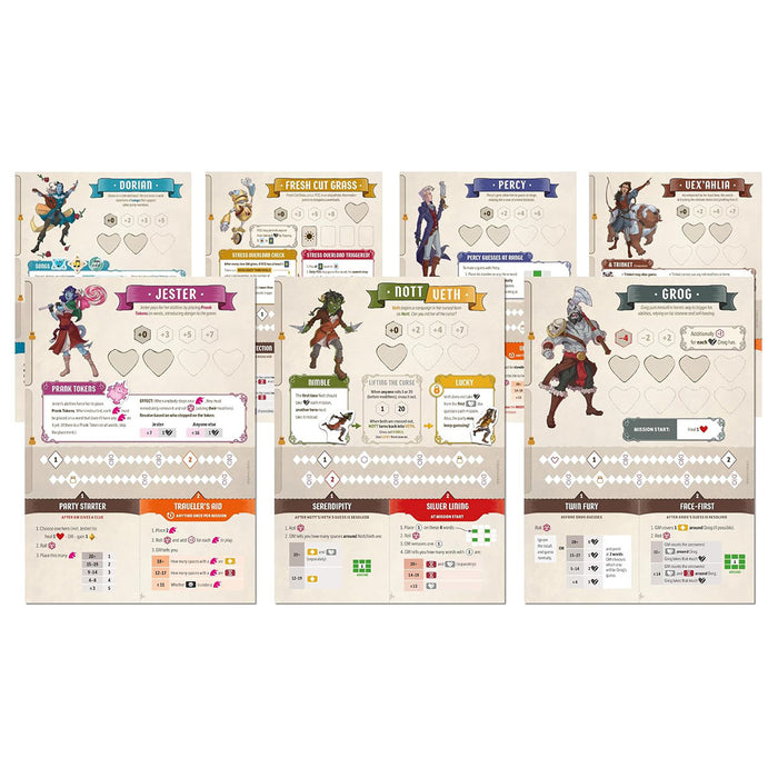 Codenames: Critical Role Adventures Board Game