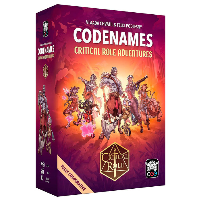 Codenames: Critical Role Adventures Board Game
