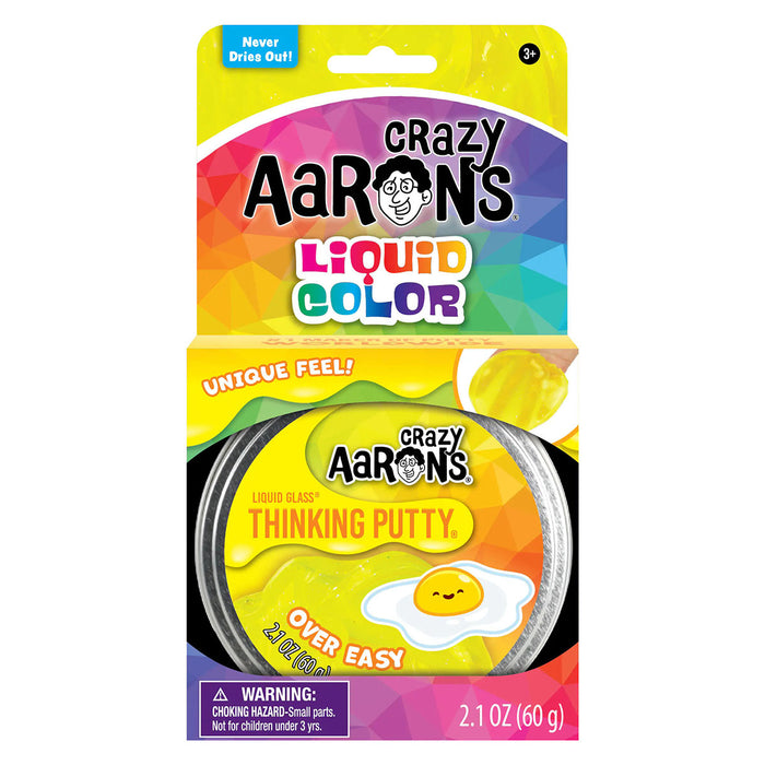 Crazy Aaron's Over Easy Liquid Glass Thinking Putty 60g