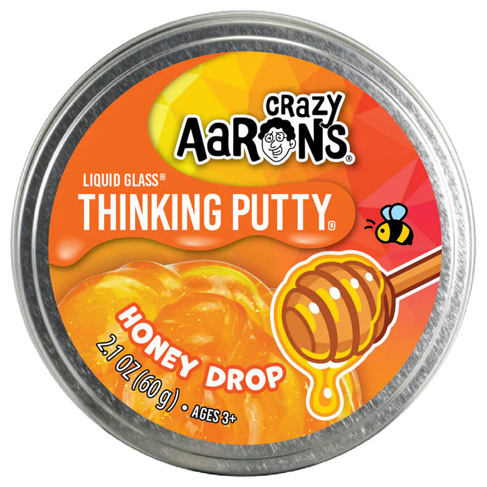 Crazy Aaron's Honey Drop Liquid Glass Thinking Putty 60g