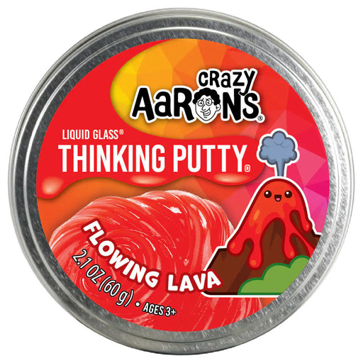 Crazy Aaron's Flowing Lava Liquid Glass Thinking Putty 60g